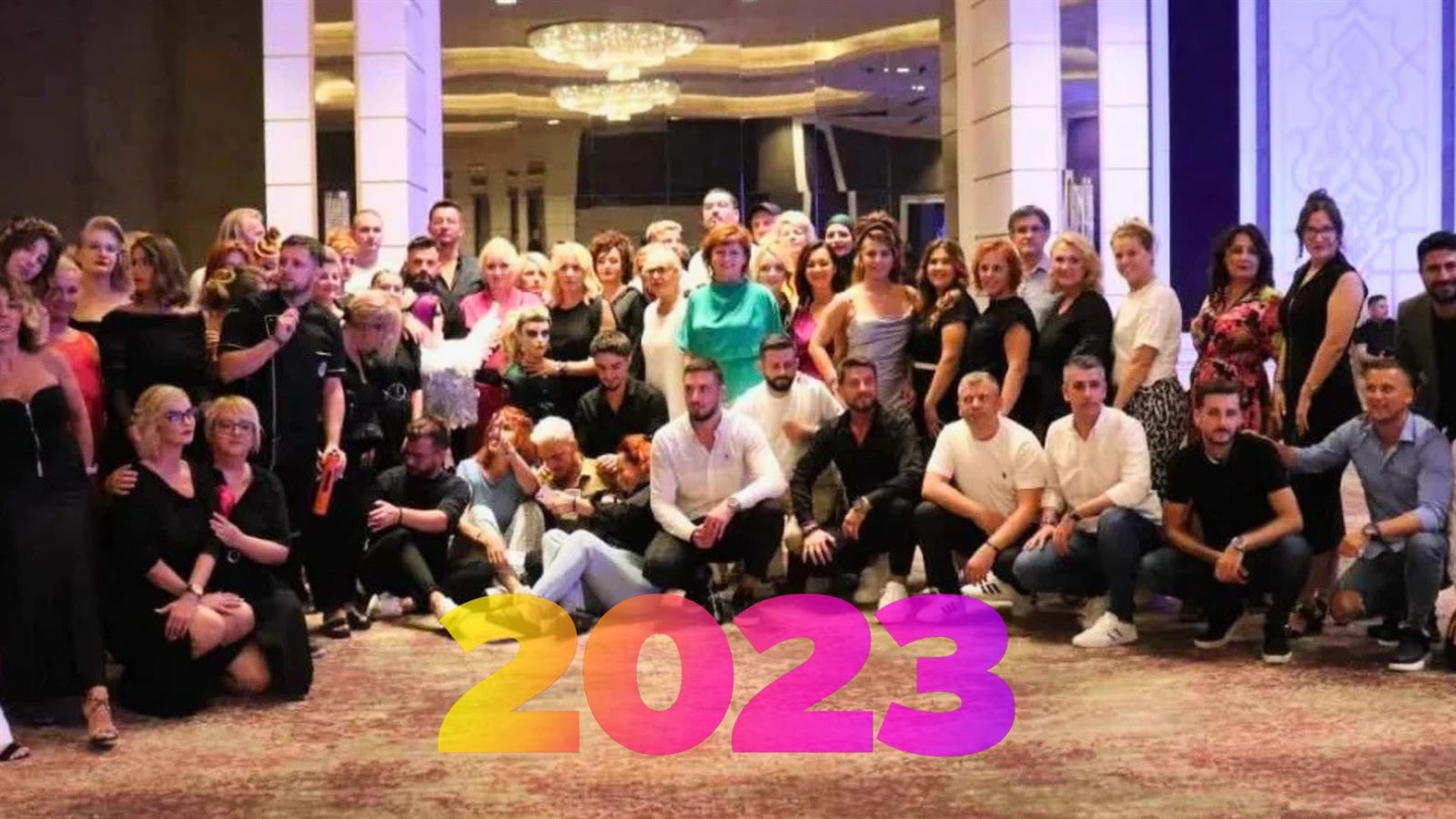 Turska 2023 — grupna fotografija učesnika u hotelu